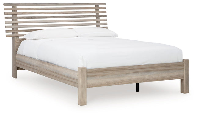 Hasbrick - Slat Panel Bed - Tony's Home Furnishings