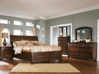 Thumbnail for Porter - Sleigh Bedroom Set - Tony's Home Furnishings
