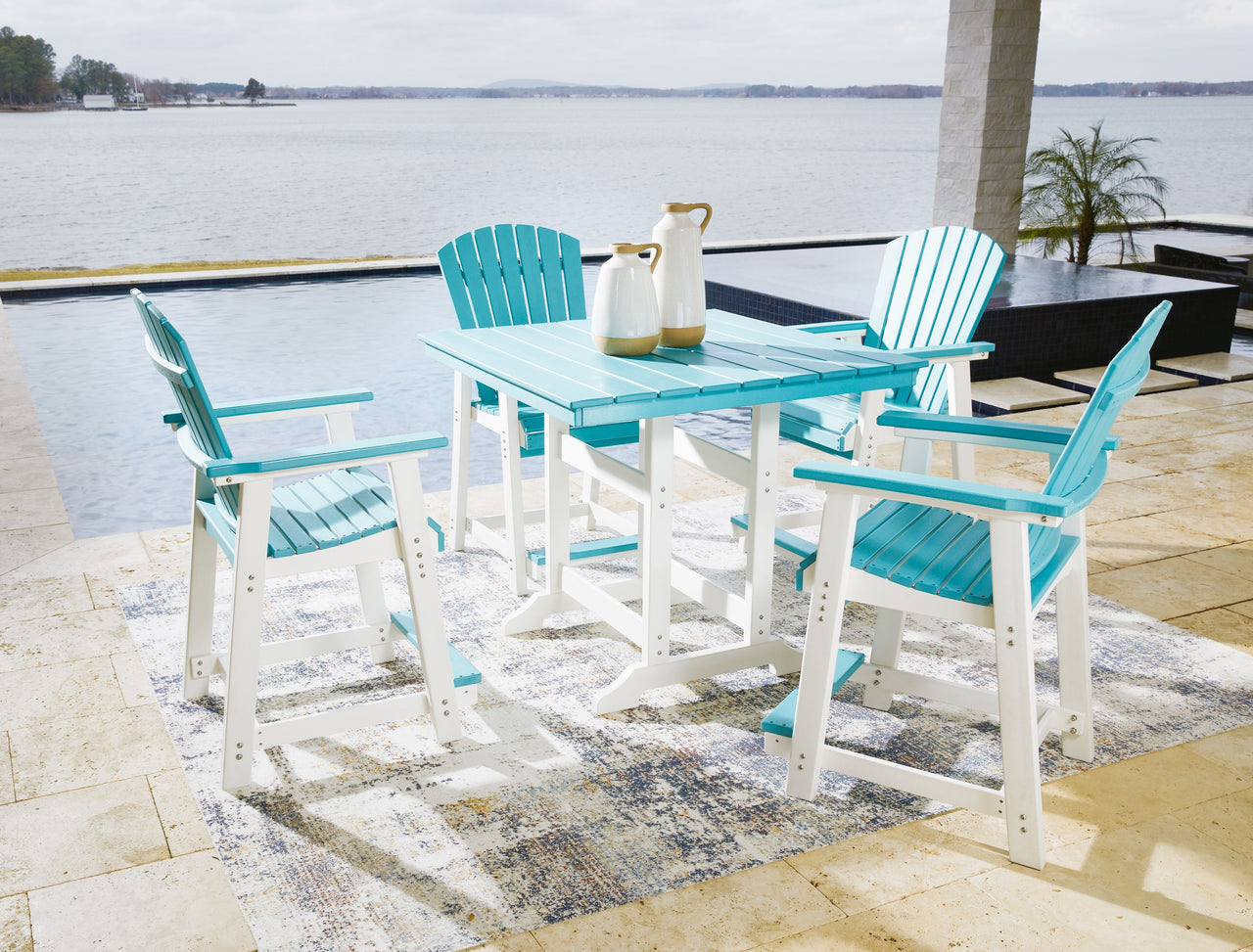 Eisely - Outdoor Dining Set - Tony's Home Furnishings