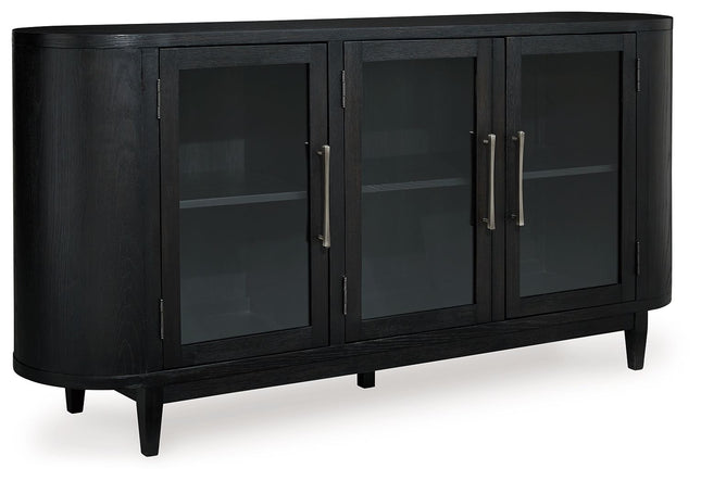 Rowanbeck - Black - Dining Room Server - Tony's Home Furnishings