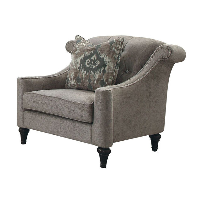 Colten - Chair - Gray Fabric - Tony's Home Furnishings