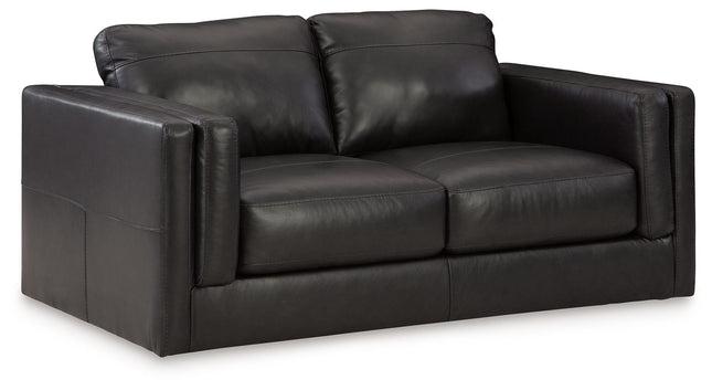 Amiata - Onyx - Loveseat Signature Design by Ashley® 