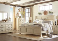 Thumbnail for Bolanburg - Louvered Bedroom Set Tony's Home Furnishings Furniture. Beds. Dressers. Sofas.