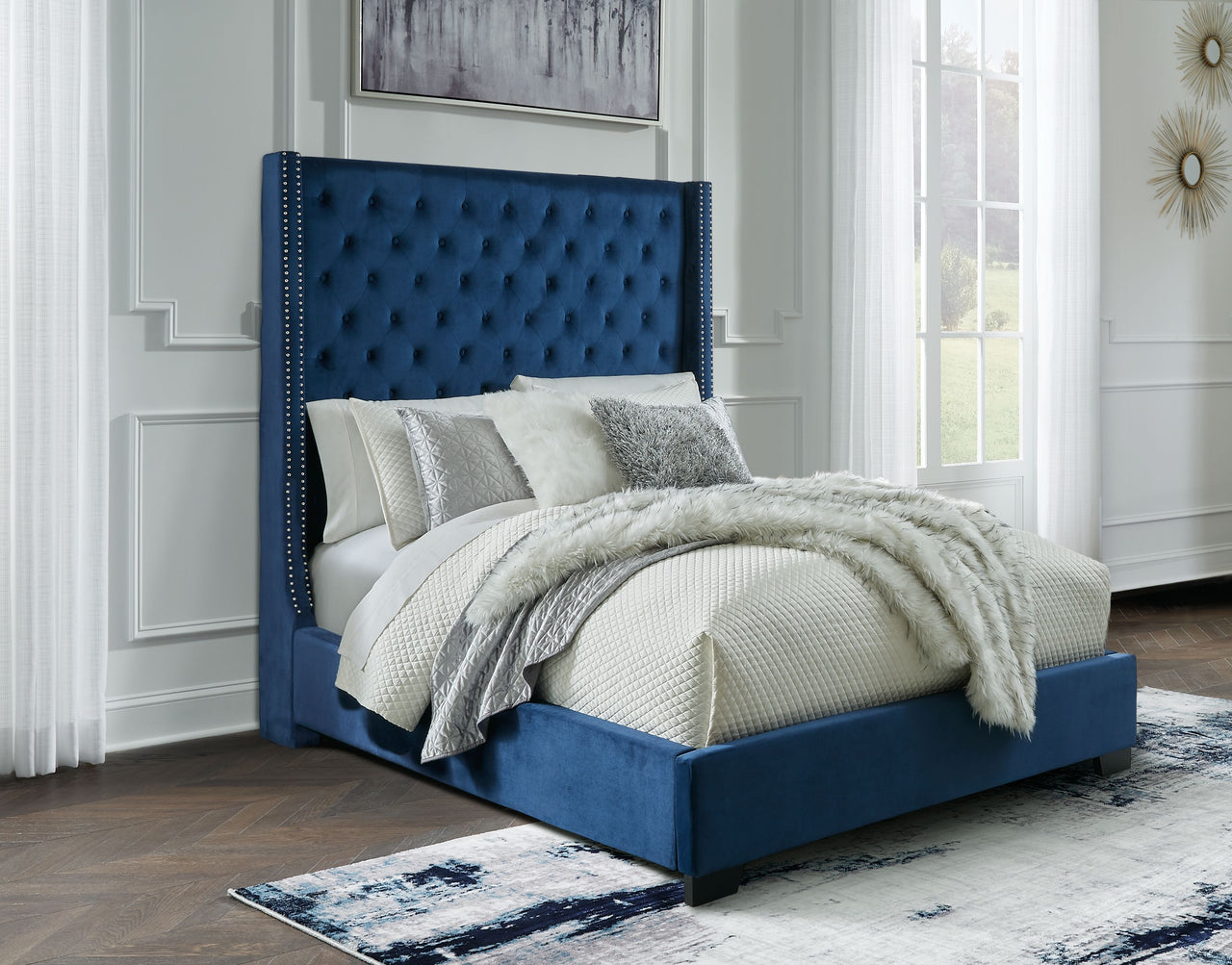 Coralayne - Upholstered Bedroom Set - Tony's Home Furnishings