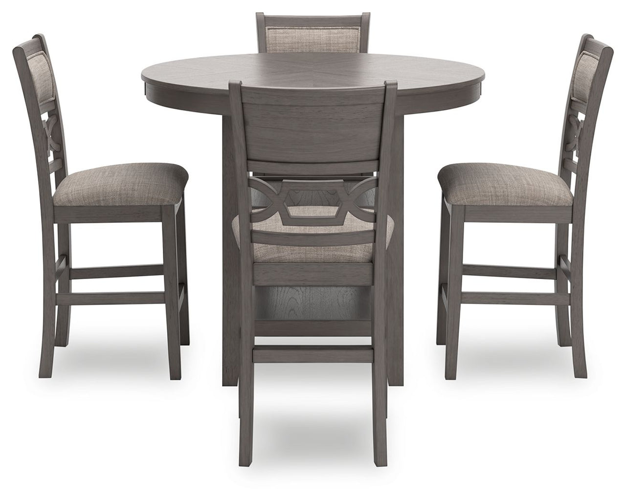 Wrenning - Gray - Drm Counter Table Set (Set of 5) - Tony's Home Furnishings