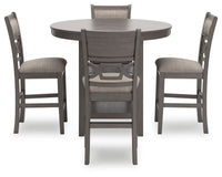 Thumbnail for Wrenning - Gray - Drm Counter Table Set (Set of 5) - Tony's Home Furnishings