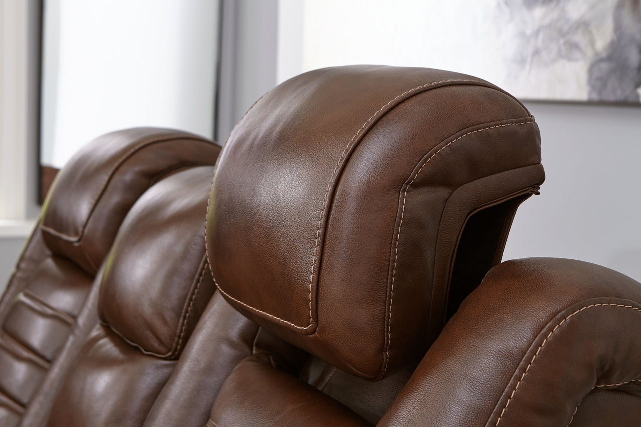 Backtrack - Chocolate - 2 Pc. - Power Reclining Sofa, Loveseat Signature Design by Ashley® 