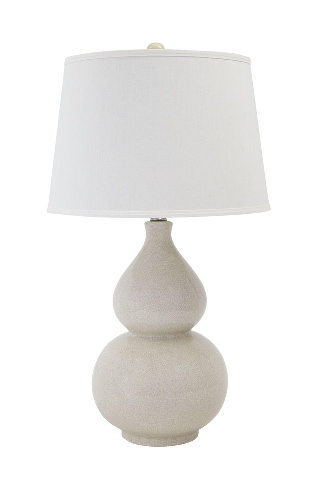 Saffi - Cream - Ceramic Table Lamp Ashley Furniture 