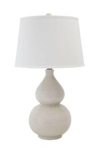 Thumbnail for Saffi - Cream - Ceramic Table Lamp Tony's Home Furnishings Furniture. Beds. Dressers. Sofas.