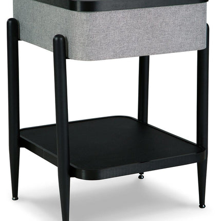 Jorvalee - Gray / Black - Accent Table With Speaker Signature Design by Ashley® Yakima WA