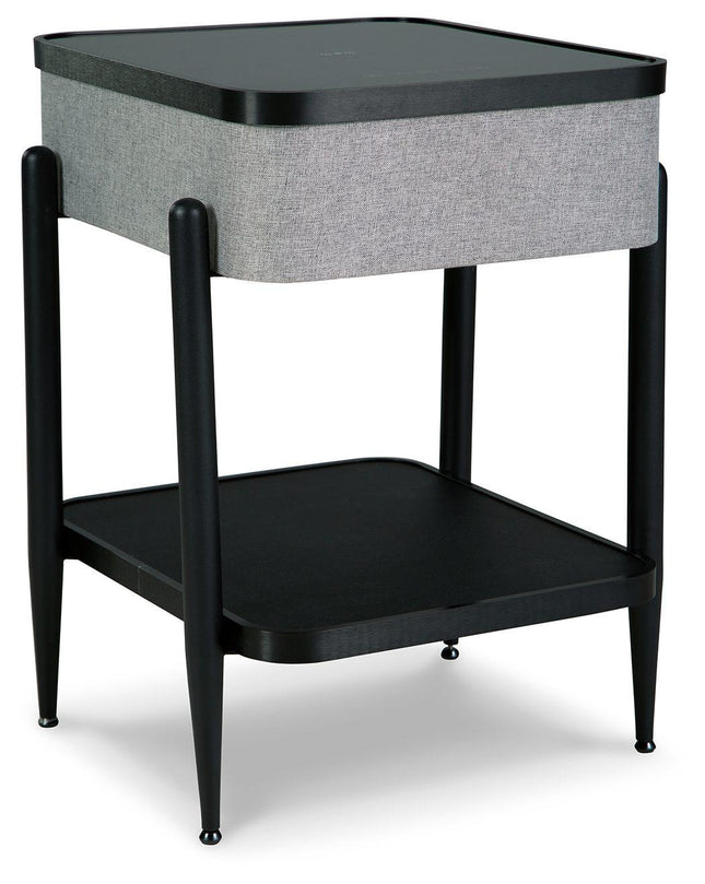 Jorvalee - Gray / Black - Accent Table With Speaker Signature Design by Ashley® Yakima WA