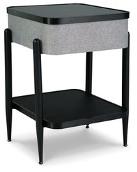 Thumbnail for Jorvalee - Gray / Black - Accent Table Tony's Home Furnishings Furniture. Beds. Dressers. Sofas.