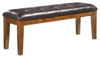 Thumbnail for Ralene - Medium Brown - Large Uph Dining Room Bench Tony's Home Furnishings Furniture. Beds. Dressers. Sofas.