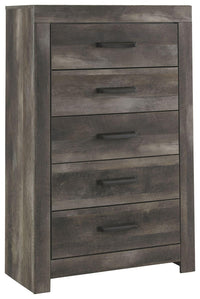 Thumbnail for Wynnlow - Gray - Five Drawer Chest Tony's Home Furnishings Furniture. Beds. Dressers. Sofas.