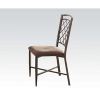 Thumbnail for Aldric - Side Chair (Set of 2) - Fabric & Antique - Tony's Home Furnishings