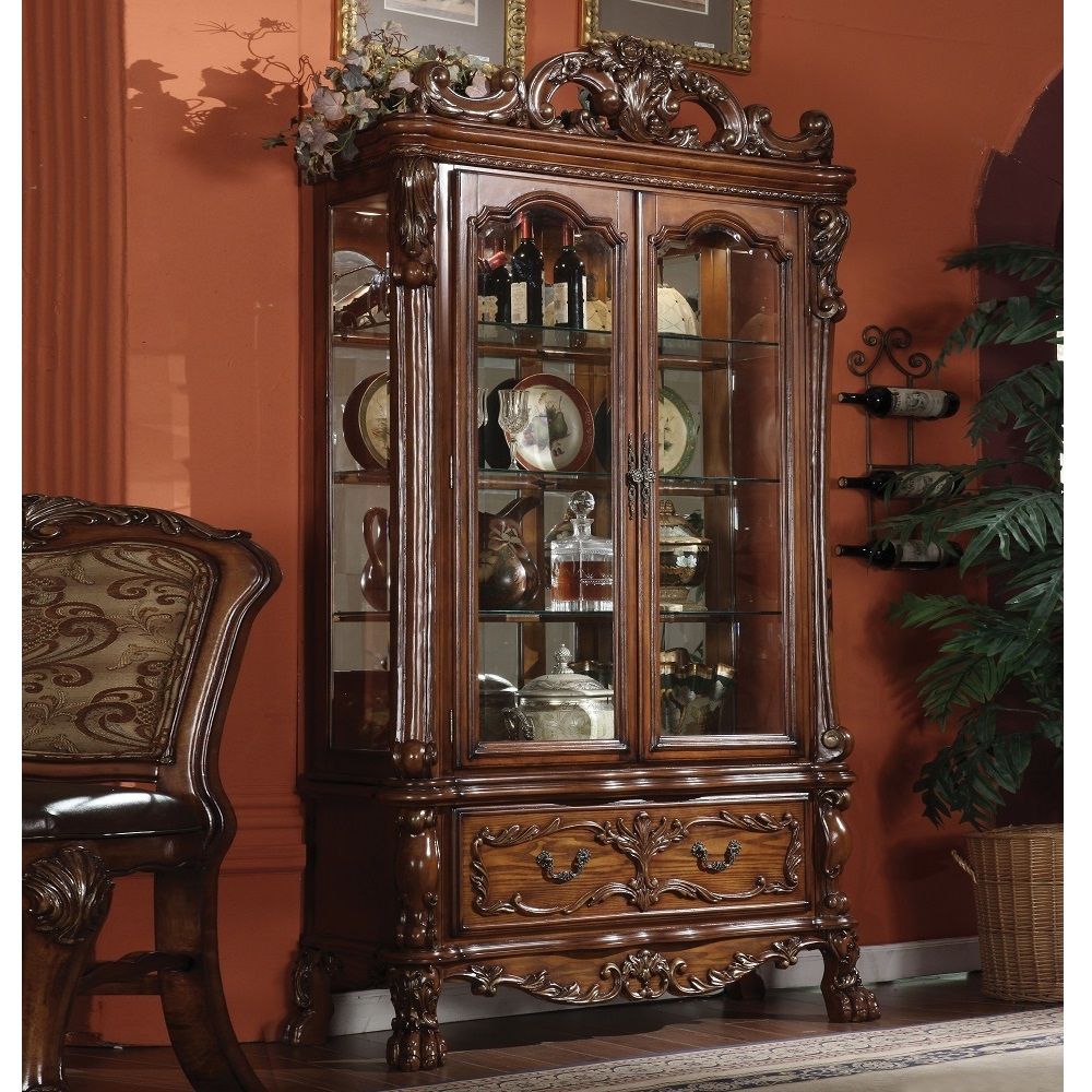 Dresden - Curio Cabinet - Tony's Home Furnishings