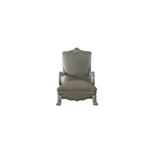 Dresden - Accent Chair - Vintage Bone White & PU - Tony's Home Furnishings