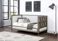 Thumbnail for Artesia - Daybed - Tan Fabric & Salvaged Natural Finish - Tony's Home Furnishings