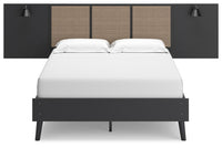 Thumbnail for Charlang - Panel Platform Bed With Extensions