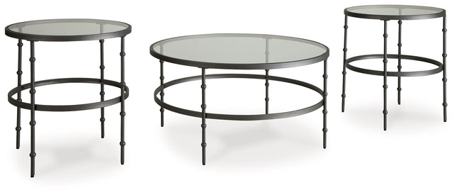 Kellyco - Gunmetal - Occasional Table Set (Set of 3) - Tony's Home Furnishings