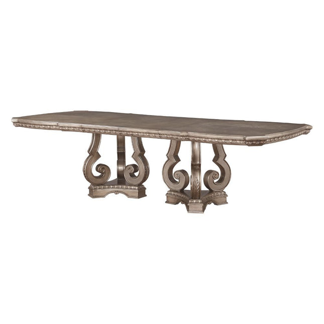 Northville - Dining Table - Antique Silver - 30" - Tony's Home Furnishings