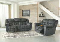 Thumbnail for Capehorn - Granite - Reclining Sofa - Tony's Home Furnishings