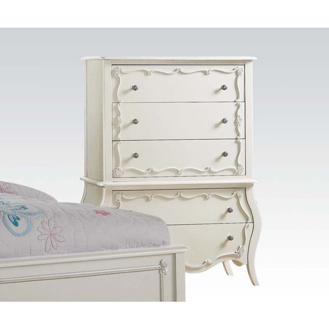 Edalene - Chest - Pearl White - Tony's Home Furnishings