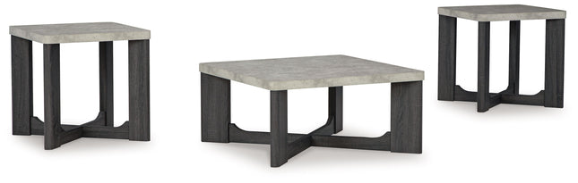 Sharstorm - Two-tone Gray - Occasional Table Set (Set of 3) Signature Design by Ashley® 