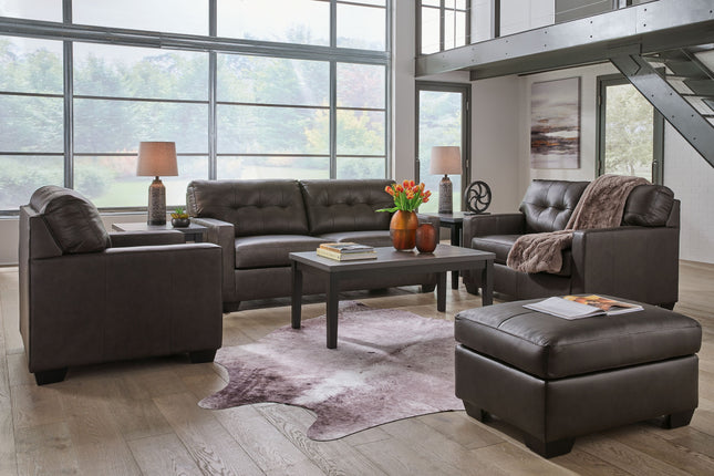 Belziani - Storm - 4 Pc. - Sofa, Loveseat, Chair And A Half, Ottoman - Tony's Home Furnishings