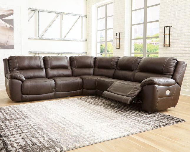 Dunleith - Power Reclining Sectional - Tony's Home Furnishings