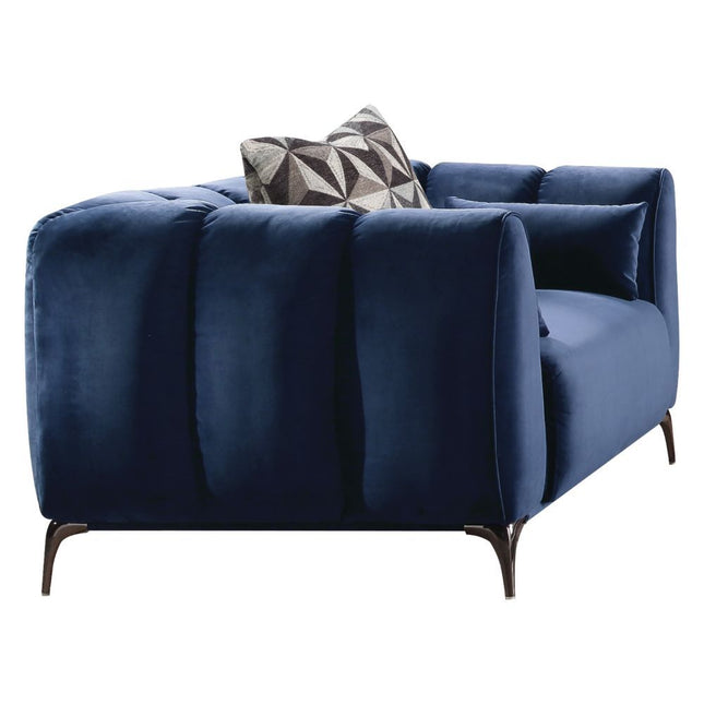 Hellebore - Chair - Blue Velvet - Tony's Home Furnishings