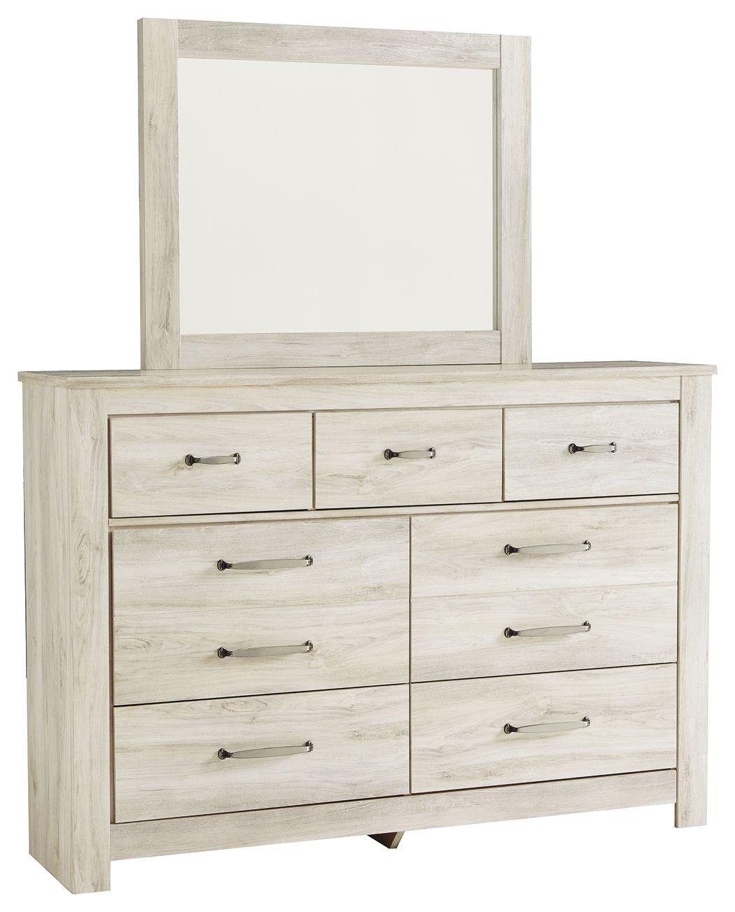 Bellaby - Dresser, Mirror, Panel Headboard Set Tony's Home Furnishings Furniture. Beds. Dressers. Sofas.