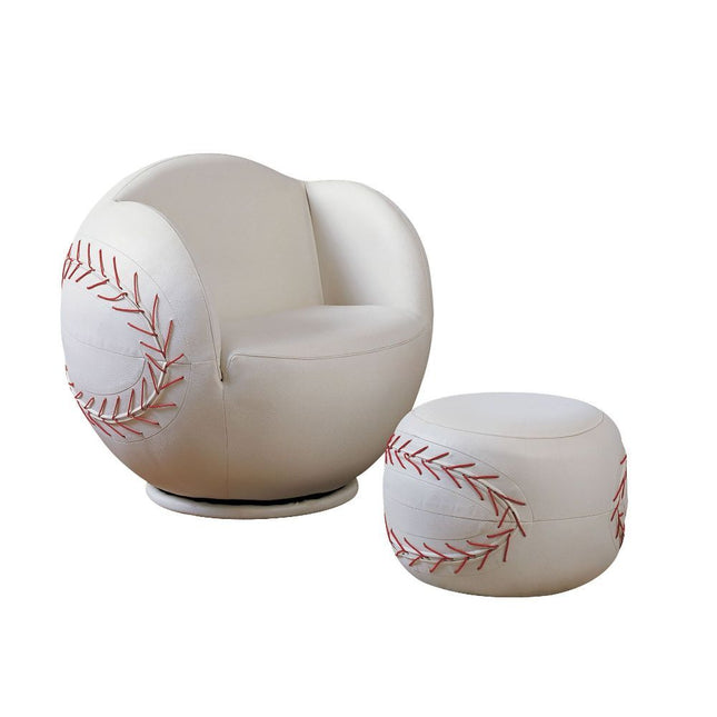 All Star - 2Pc Pk Chair & Ottoman - Tony's Home Furnishings