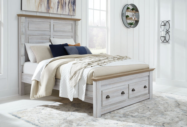 Haven Bay - Panel Storage Bed - Tony's Home Furnishings