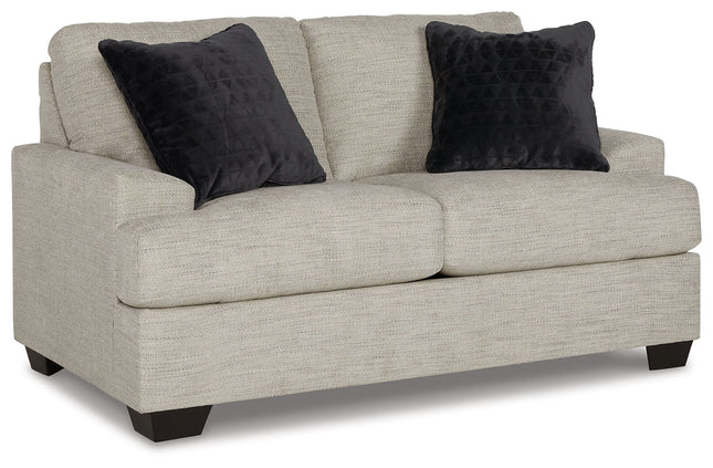 Vayda - Pebble - Loveseat Signature Design by Ashley® 