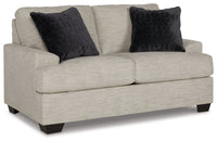 Thumbnail for Vayda - Pebble - Loveseat Tony's Home Furnishings Furniture. Beds. Dressers. Sofas.
