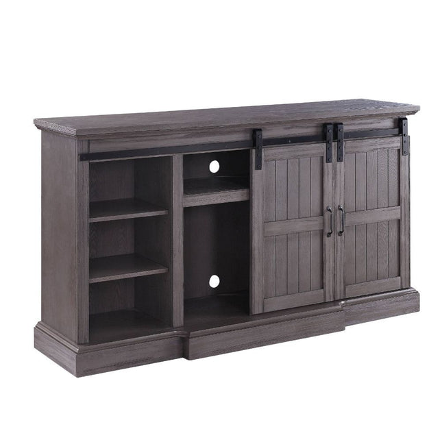 Admon - TV Stand - Gray Oak - Tony's Home Furnishings