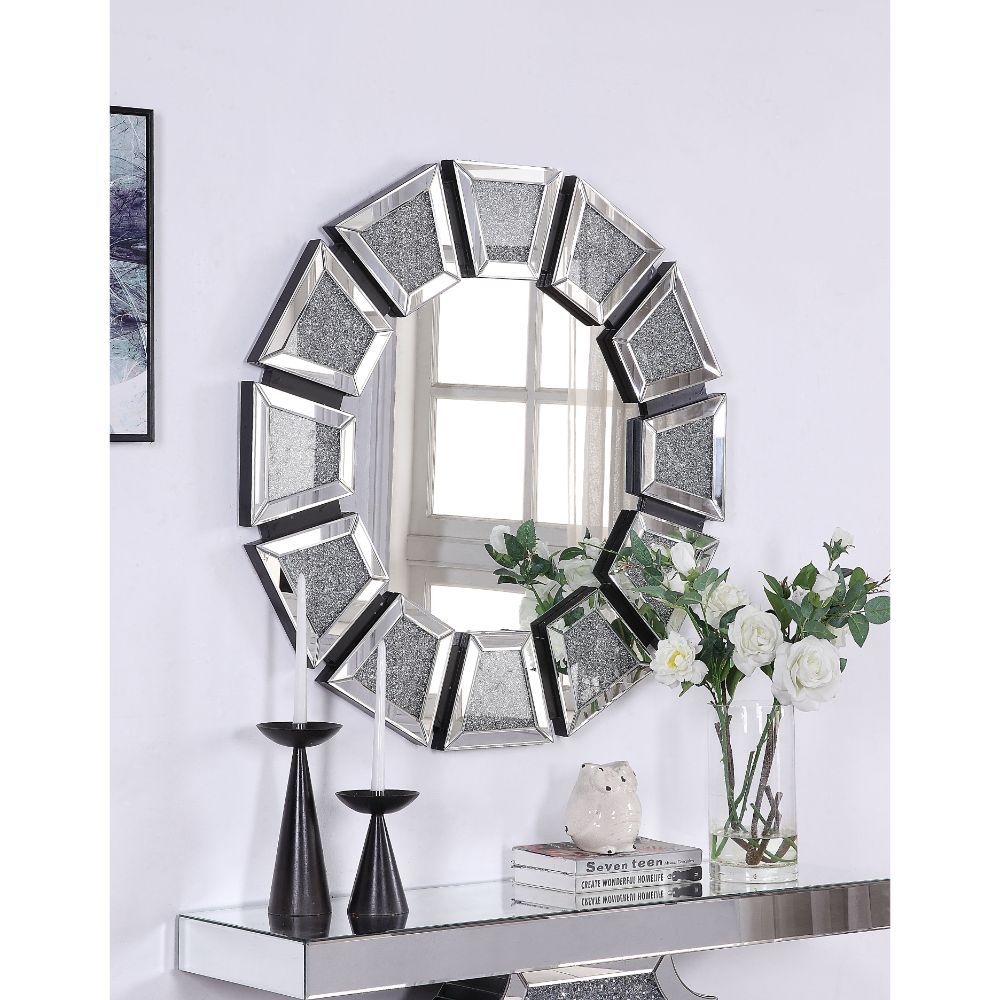 Nowles - Wall Decor - Mirrored & Faux Stones - Tony's Home Furnishings