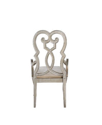 Esteban - Chair (Set of 2) - Ivory Velvet & Antique Champagne Finish - Tony's Home Furnishings