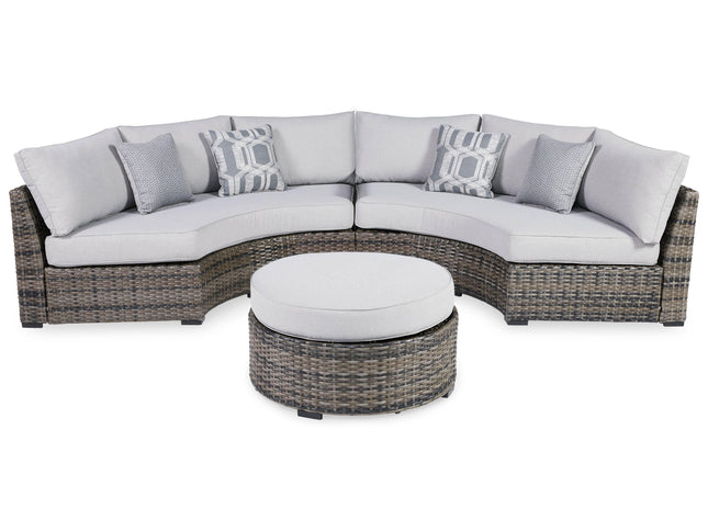 Harbor Court - Dark Gray - 3 Pc. - Sectional Lounge Set Signature Design by Ashley® Yakima WA