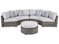Thumbnail for Harbor Court - Dark Gray - 3 Pc. - Sectional Lounge Set Tony's Home Furnishings Furniture. Beds. Dressers. Sofas.