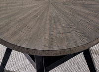 Thumbnail for Corloda - Black / Gray - Round Counter Table Set (Set of 5) - Tony's Home Furnishings