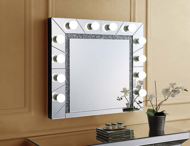 Noralie - Wall Decor - Mirrored - 28" - Tony's Home Furnishings