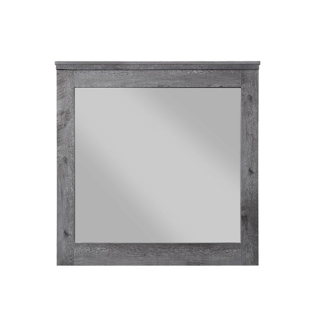 Vidalia - Mirror - Rustic Gray Oak - Tony's Home Furnishings