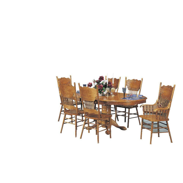 Nostalgia - Dining Table - Oak - 30" - Tony's Home Furnishings