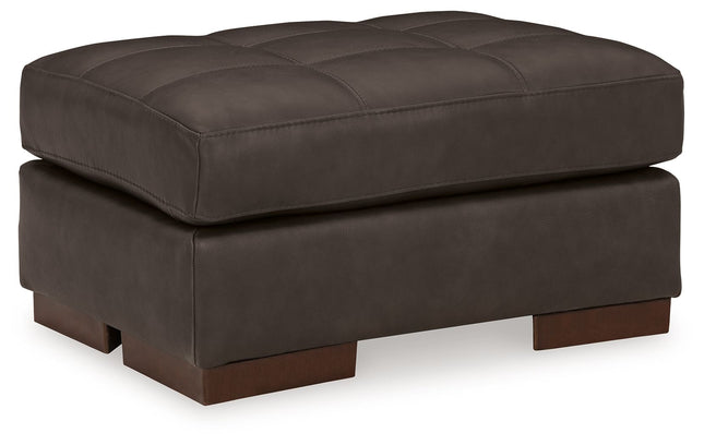 Luigi - Thunder - Ottoman Signature Design by Ashley® 