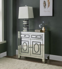 Noralie - Cabinet - Mirrored & Faux Diamonds - Tony's Home Furnishings