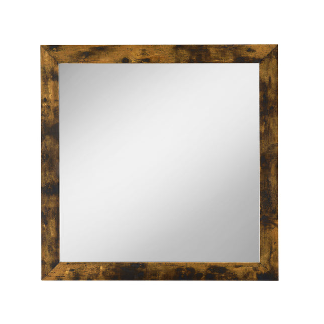 Juvanth - Mirror - Rustic Oak - Tony's Home Furnishings