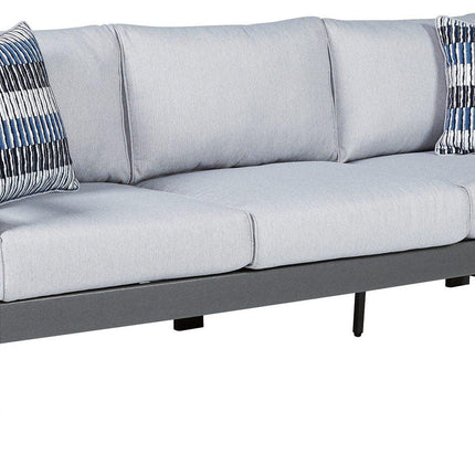 Amora - Charcoal Gray - Sofa With Cushion Signature Design by Ashley® Yakima WA