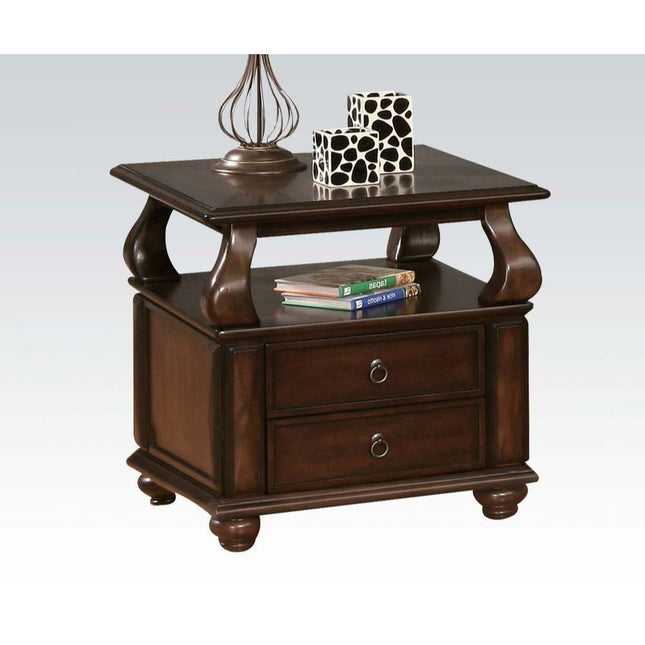 Amado - End Table - Walnut - Tony's Home Furnishings